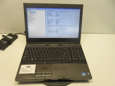 Laptop Dell Precision M4600 Intel Core i7-2760QM 4GB Ram 128GB SSD Win XP Quadro Foto 1 de 4