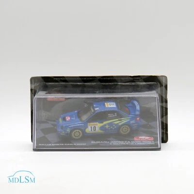 MODELLINO AUTO SUBARU IMPREZA WRC 2001 T. MAKINEN #10 - EDICOLA - SCALA 1:43 - Immagine 1 di 2