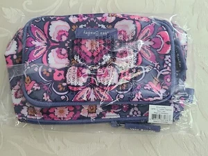 Vera Bradley Lighten Up Compact Organizer in Magenta  Medalion NWT - Picture 1 of 3
