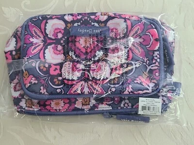 Vera Bradley Lighten Up Compact Organizer in Magenta  Medalion NWT - Image 1 of 3