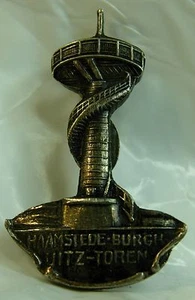 Haamstede Burgh Uitzn Toren used Hat Lapel Pin Tie Tac HP0536 - Picture 1 of 2