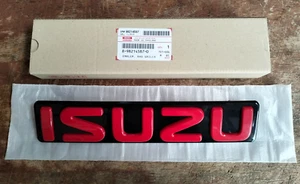 8-98214587-0 FRONT GRILL FRONTGITTER ABZEICHEN EMBLEM ORIGINAL ISUZU MU-X MUX D - Bild 1 von 12