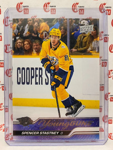 Spencer Stastney - Young Guns 2023-24 Upper Deck Series 1 PREDATORS #238 Rookie