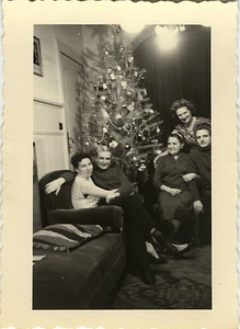PHOTO ANCIENNE - VINTAGE SNAPSHOT - NOËL SAPIN FÊTE DES ROIS MODE - CHRISTMAS - Imagen 1 de 1