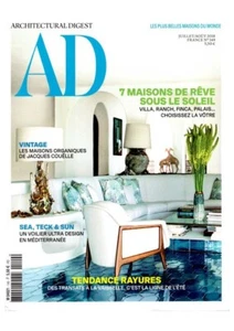 Architectural Digest July/ August 2018 *French Version* - Picture 1 of 1