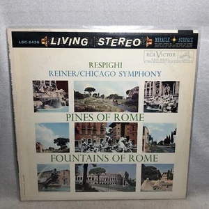 RESPIGHI: Pines of Rome, REINER RCA LIVING STEREO SD LSC-2436 Vinyl LP - Picture 1 of 10
