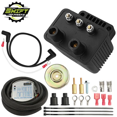For Harley Big Twin Evo XL 53-660 Ultima Single Fire Programmable Ignition Kit Foto 1 de 4