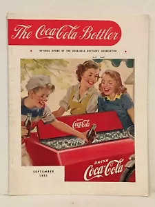 Vintage COCA COLA BOTTLERS' ASSOCIATION Publication September 1951 Ads Articles - Foto 1 di 11