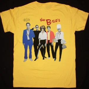 The B-52's Band Hombre Camiseta Amarilla Unisex Camiseta Todas las Tallas S-5XL - Imagen 1 de 4