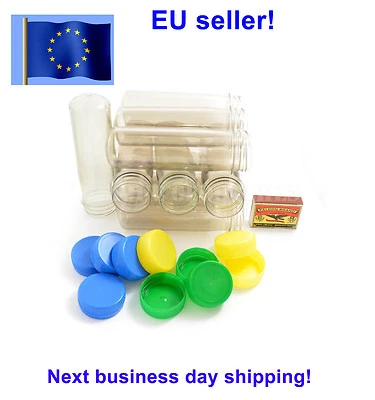 10 XL BIG PET Micro Geocaching contenitore geocache Petling preforma bottiglia di soda - Immagine 1 di 4