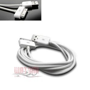 50X 6FT USB 30PIN WHITE CABLE DATA CHARGER FOR GALAXY TAB 7.0 PLUS 8.9 10.1 - Picture 1 of 1