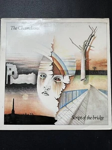 THE CHAMELEONS - Script Of The Bridge LP vinyl INDIE ROCK NEW WAVE 1983 Portugal - Picture 1 of 9