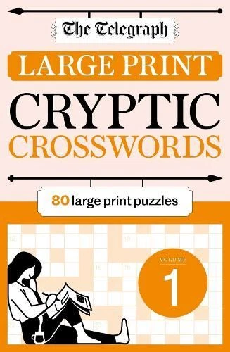 Telegraph Large Print Cryptic Crosswords 1 - Image 1 of 1