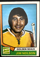 Jim NEILSON 1974-75,  O-Pee-Chee card #109 California Seals