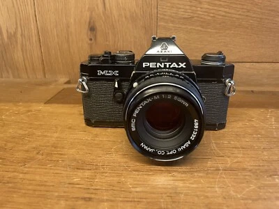 READ : Exc+5 Pentax MX Black Film Camera SMC M 50mm F/2 Standard Lens From JPN - Image 1 of 4