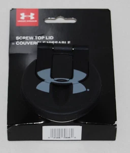 New Under Armour Black Screw Top Replacement Lid for Water Bottle 2.5in Diameter - Picture 1 of 8