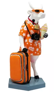 Cowparade Vacation cow Kuh Ferien Urlaub 47908 Figur Skulptur 19909 - Picture 1 of 7