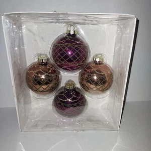 Gilded Noel Christmas Ornaments - Picture 1 of 10