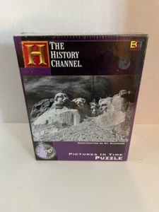History Channel Construction of Mt. Rushmore 500 piece Puzzle NIB Presidents - Picture 1 of 3
