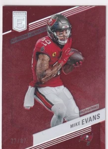 Panini Football NFL 2023 Donruss Elite Card No. 76 Mike Evans Red 27/87 - Bild 1 von 2