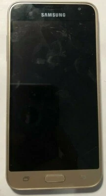 [BROKEN] Samsung Galaxy Express SM-J320 Cell Phone (Sprint) Gold Parts No Screen - Image 1 of 2