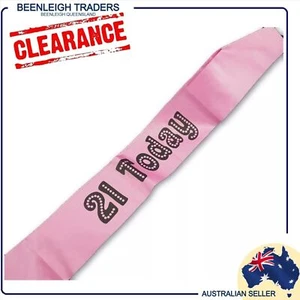 21 TODAY 21st Birthday Party Sash Brand New - Imagen 1 de 9