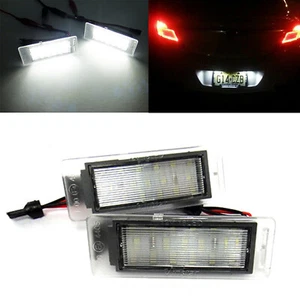 2x White LED License Plate Light For Equinox Impala Corvette Sonic Traverse Trax - Picture 1 of 12