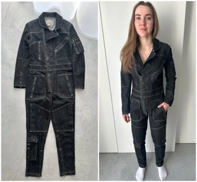 Женские Polo Ralph Lauren джинсовой ткани комбинезон комбинезон комбинезон японский РЕДКАЯ размер 6 ~ S - Изображение 1 из 4