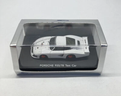 Coche de prueba Spark 1/87 Porsche 935/78 modelo miniatura Martini blanco Porsche Foto 1 de 4