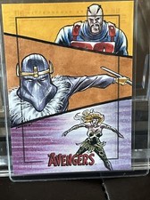 2015 Rittenhouse Marvel The Avengers Silver Age Sketch ARLEY Arturo TUCKER  1/1