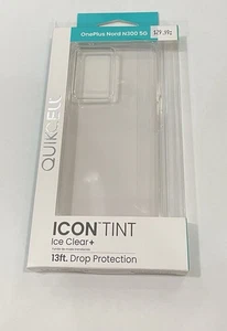 Quikcell Icon Tint Hardshell Slim Case für OnePlus Nord N300 5G - Ice Clear - Bild 1 von 3