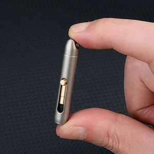 Mini, Precision - Built Titanium Alloy Pen with Replaceable Tip for Pocket Use - Picture 1 of 5