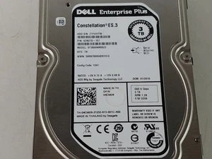 Lot of 10 Seagate Dell Enterprise Plus ES.3 ST3000NM0023 3 TB SAS 2 3.5 in - Picture 1 of 6