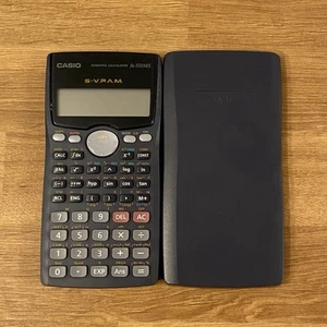 Calculadora científica Casio FX-570MS - negra con cubierta - Imagen 1 de 6