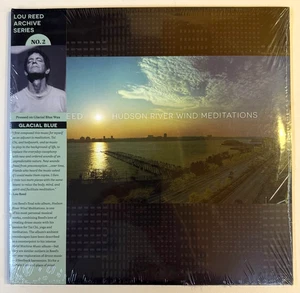 LOU REED Hudson River Wind Meditations LTD GLACIAL BLUE VINYL 2xLP Sealed - Imagen 1 de 2