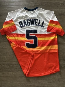 Jeff Bagwell Houston Astros Men’s Large Jersey! New - Picture 1 of 3