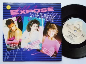Expose Let Me Be The One 7" Arista RIS45 EX/EX 1987 picture sleeve , Let Me Be - Picture 1 of 5