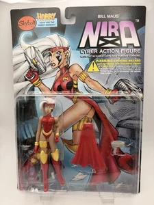 Bill Maus' Nira-X Cyber Angel Actionfigur mit abnehmbarem Cape und Plasmakanone - Bild 1 von 2