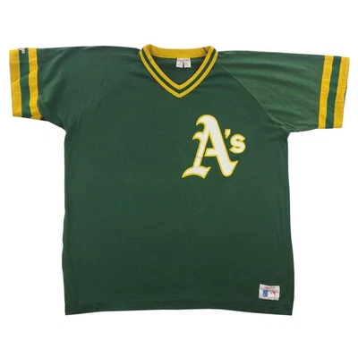Oakland A's Vintage Baseball Jersey T-Shirt Athletics Rawlings USA Adult XL - Image 1 of 4