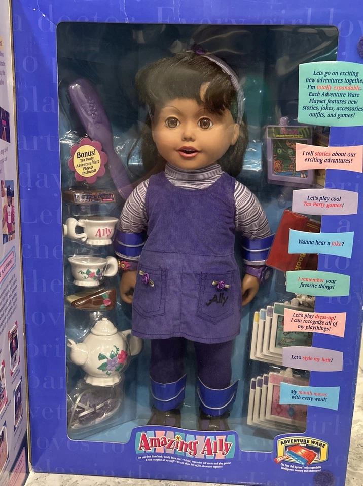 Playmates 1999  AMAZING ALLY Interactive Doll  New in Box Rare! READ - Image 1 of 4
