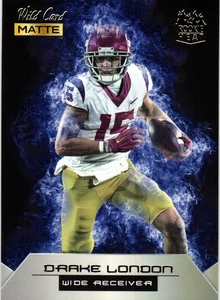 Tarjeta térmica de novato mate Wild Card Drake London 2022 #RH-10 - Imagen 1 de 2