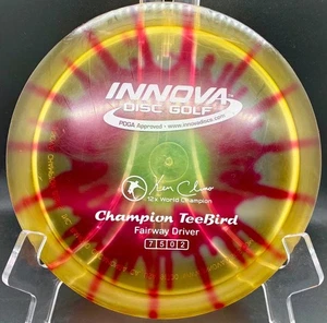 Innova Champion TeeBird RARE - Penned TB - FLAT - 12x KC IDye Classic Disc Golf - Picture 1 of 19