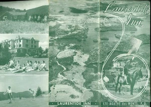 TOURIST BROCHURE LAURENTIDE INN - Picture 1 of 1