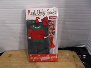 Design Your Own Real Ugly Christmas/ Holiday Socks - Picture 1 of 6