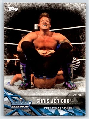 2017 Topps WWE Road To Wrestlemania Chris Jericho #22 - Image 1 of 2