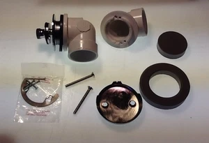 Lavastoviglie 1335 PVC-C Kit Rifiuti e Trabocco Raccordo Cromato - Foto 1 di 2