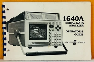HP 01640-90903 1979 Model 1640B Series Data Analyzer Preliminary Oper. Manual. - Picture 1 of 2