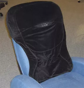 NUEVO iJoy 100 Silla de Masaje Reclinable Cubierta Espalda Negra + ALMOHADA ADICIONAL - Imagen 1 de 3
