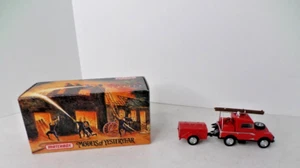 Matchbox Of Yesteryear Fire Truck YFE-02 1948 Land-Rover Auxiliary Fire Truck - Picture 1 of 14