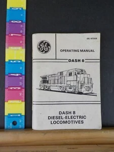 GE Dash 8 Operating manual Diesel-electric locomotives GEJ-67208 1987 - Picture 1 of 8